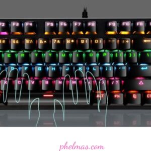 Bàn Phím Cơ Máy Tính Crack K2 PRO Led RGB 10 Chế Độ Khác Nhau