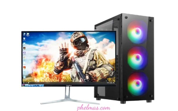 Bộ máy tính PC Game LED+Màn hình 24 icnh FullHD CPU Core i7 Ram 8GB/SSD 240GB