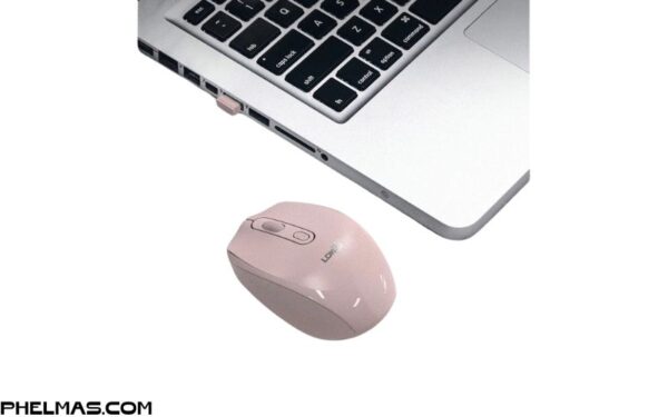 Chuột Không Dây 2.4G Cho Laptop PC Macaron